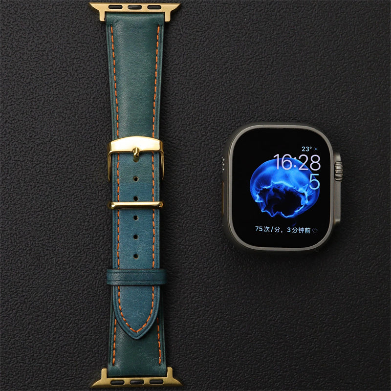 apple watch バンド メンズ 本 革 アップル ウォッチ ウルトラ 3 バンド おすすめ