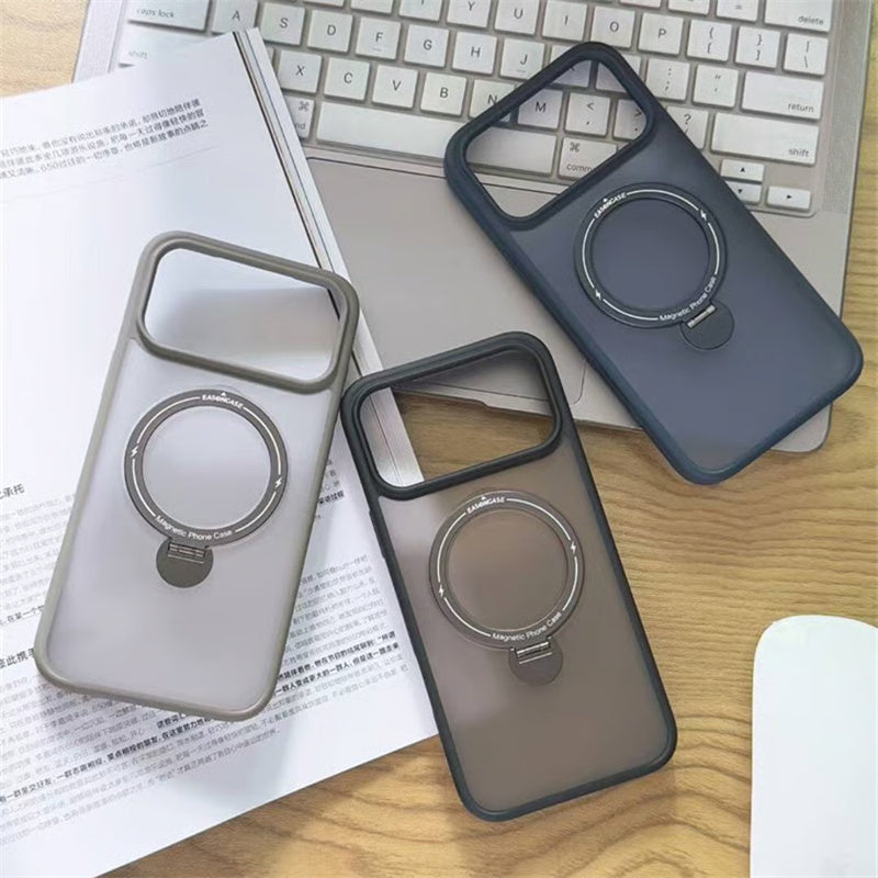 マジックリングiPhone17pro/17airケース かわいい カメラ保護 マグスタンドiPhoneクリアケース カラフル おしゃれ GETCASE