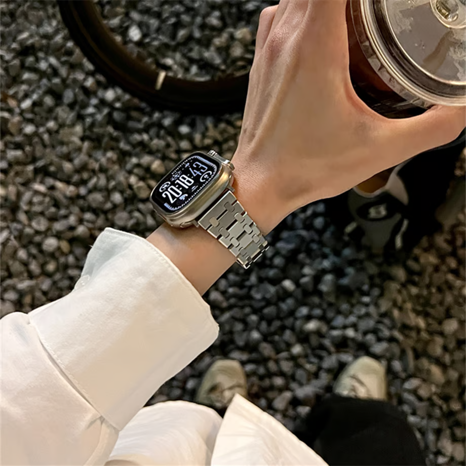 Apple Watch Bands Stylish Unisex Stainless Steel Bands Popular