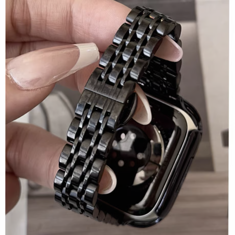 「 apple watchケース付き」ステンレス アップルウォッチバンド 人気 女性 apple watch se/10 バンド おすすめ GUESTCASE