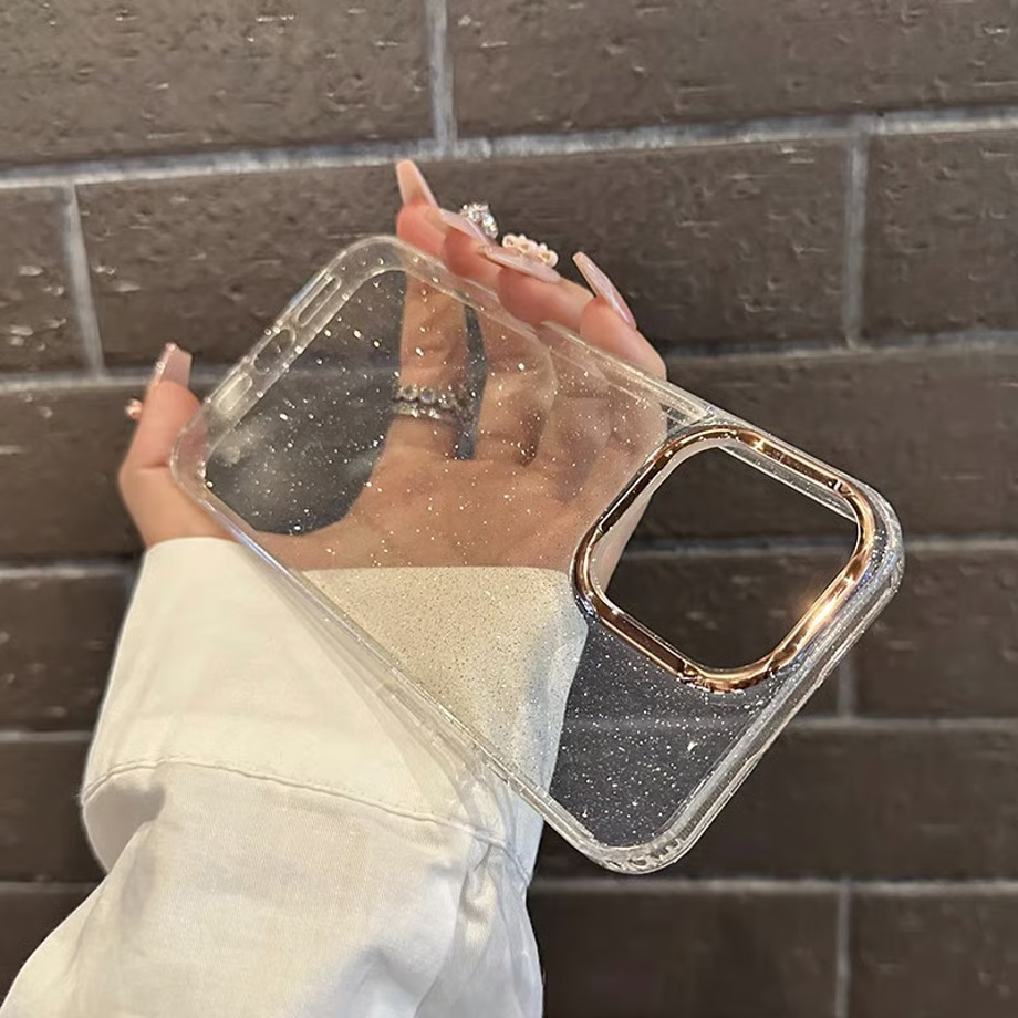 iphone17/17proケース キラキラ iphone ケース 透明 かわいい guestcase