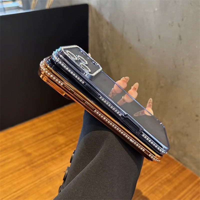 iPhone17/17pro ケース かわいい キラキラ iphoneケース 人気 おしゃれ カメラまで保護 guestcase