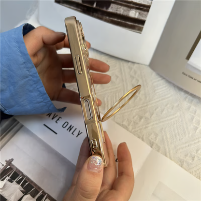フラット設計スタンドiPhoneクリアケース カメラ保護 iPhoneハードソフトケース かわいい