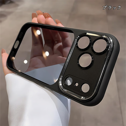 iphone17 クリア ケース iphone17pro ケース カメラ 保護 衝撃 に 強い かわいい guestcase ブラック iPhone17