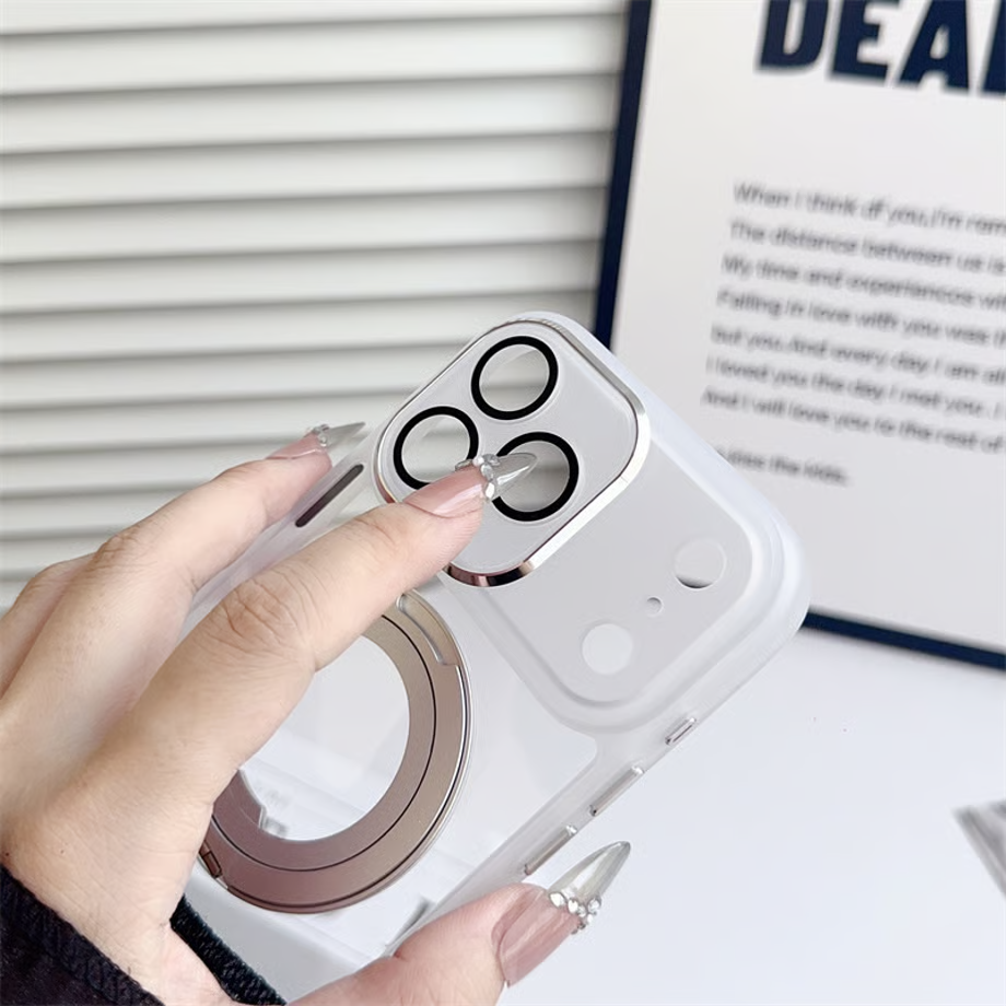 iphone17/17pro ケース おすすめ iphone16/16pro ケース magsafe クリア「カメラ保護フィルム一体型」 guestcase