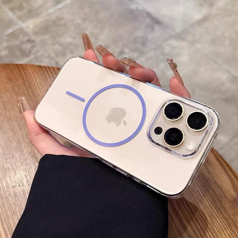 透明 iphone17/17proケース magsafe対応 iphone16/15 クリアケース おしゃれ GUESTCASE