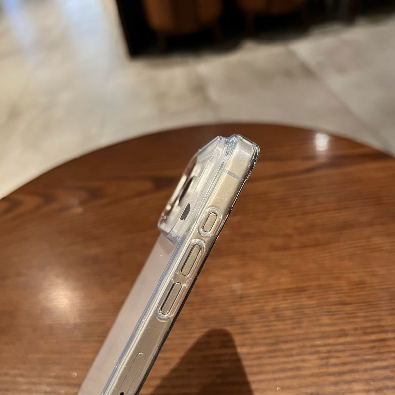 キラキラ iphone17pro/16proケース 透明 シンプル iPhoneケース ラメ クリア nagsafeケース guestcase