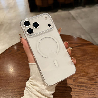 キラキラ iphone17pro/16proケース 透明 シンプル iPhoneケース ラメ クリア nagsafeケース guestcase