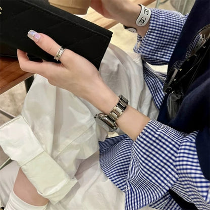 apple watch series 11 バンド ステンレス アップル ウォッチ バンド 女性 人気 guestcase