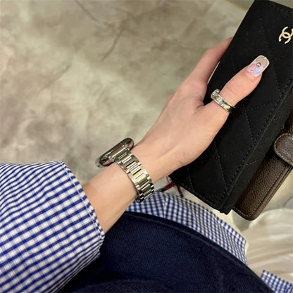 apple watch series 11 バンド ステンレス アップル ウォッチ バンド 女性 人気 guestcase