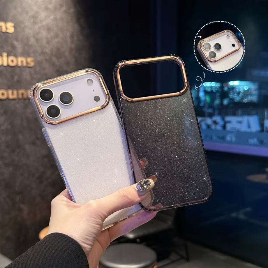 iphone17/17proケース キラキラ iphone ケース 透明 かわいい guestcase