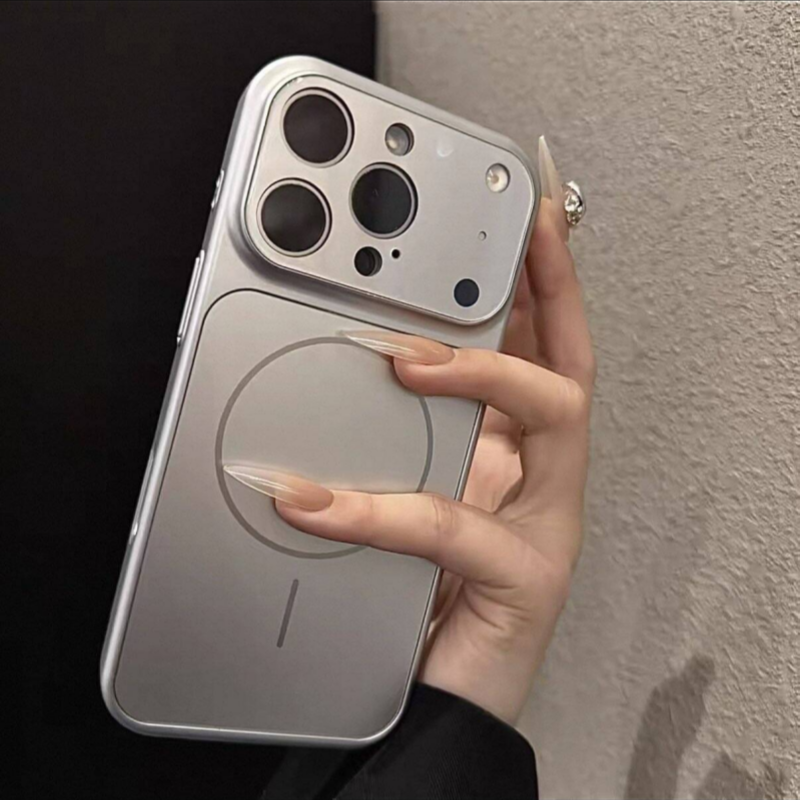 高品質 iphone17/17pro オレンジ に 合う ケース マット・ガラス iphone ケース カメラ 保護 guestcase