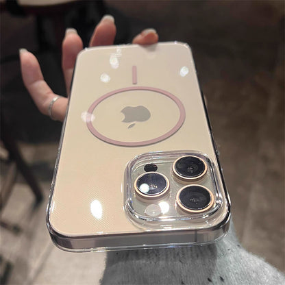 透明 iphone17/17proケース magsafe対応 iphone16/15 クリアケース おしゃれ GUESTCASE