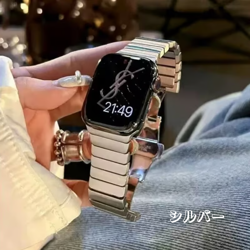 ステンレススチール Apple Watchのバンド アップルウォッチ バンド ステンレス 人気