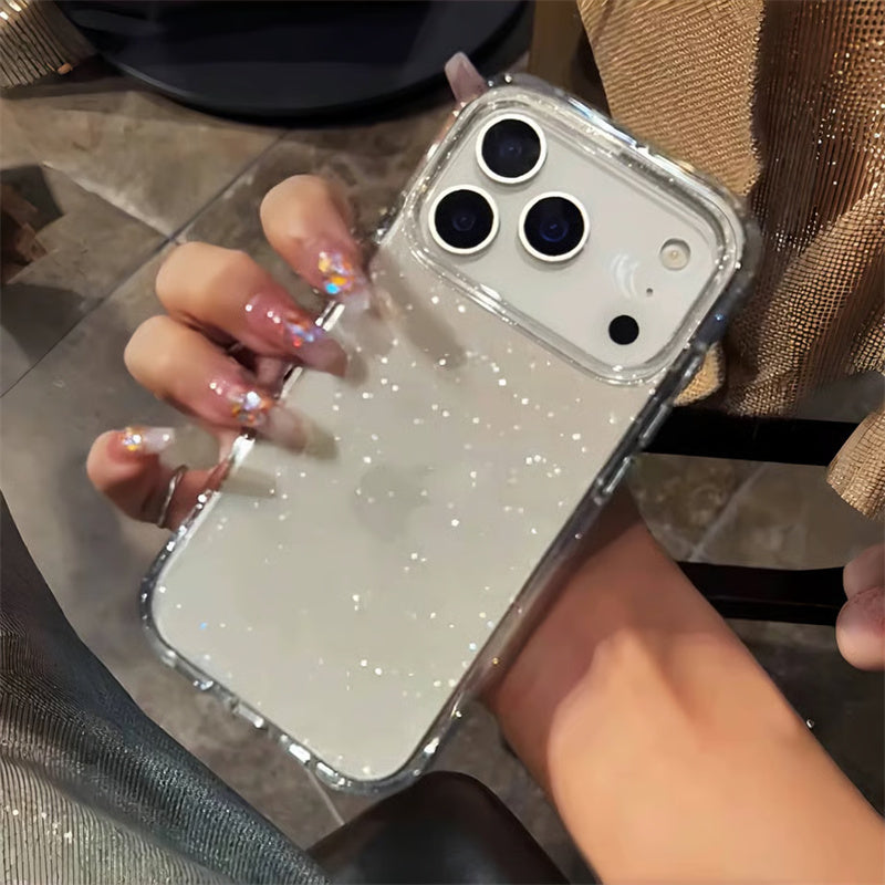 iphone ケース 透明 可愛い iphone17/17pro/16pro ケース キラキラ iphoneケース クリア おしゃれ guestcase クリア iPhone17