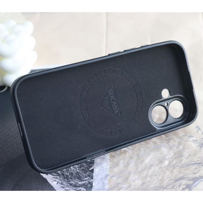 超強力で極薄iPhone牛革ケース フラットスタンドリング iPhoneレザーケース ビジネスシーンに最適 GETCASE