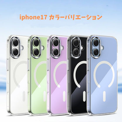 iphone17/17pro ガラスケース 薄い 軽い iphone airケース おしゃれ magsafe対応ケース guestcase