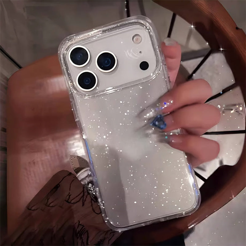 iphone ケース 透明 可愛い iphone17/17pro/16pro ケース キラキラ iphoneケース クリア おしゃれ guestcase