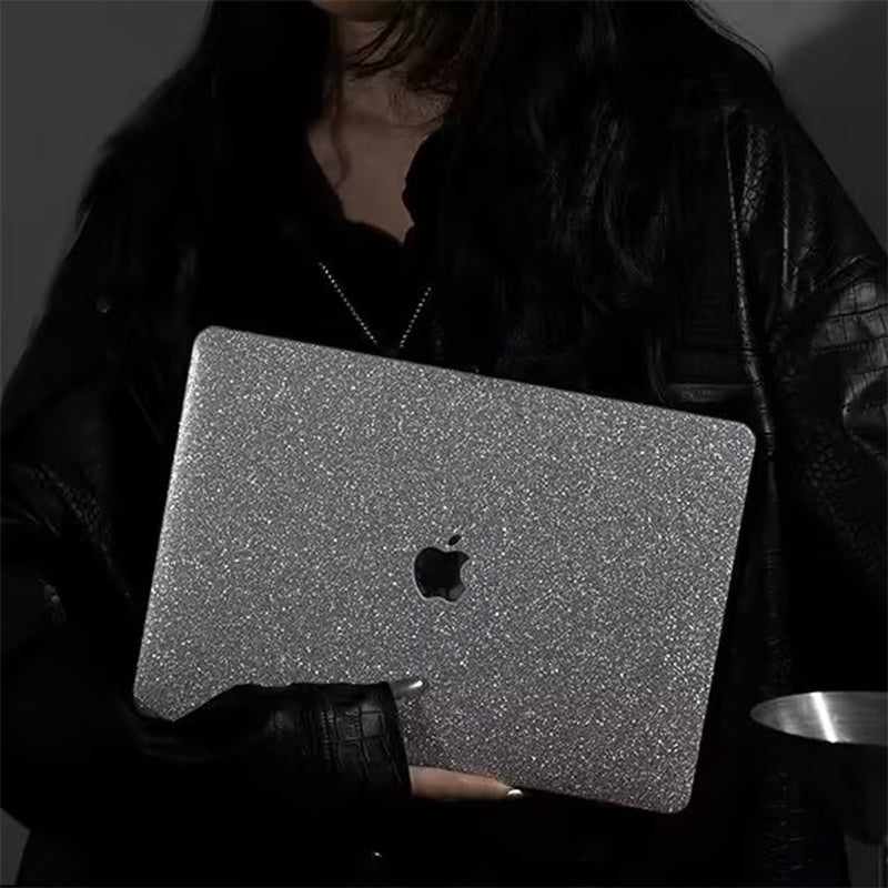 macbook air ケース キラキラ マック ブック ケース macbook pro 13 インチ ケース guestcase シルバー Pro16.2インチ（A2991/2485/2780）