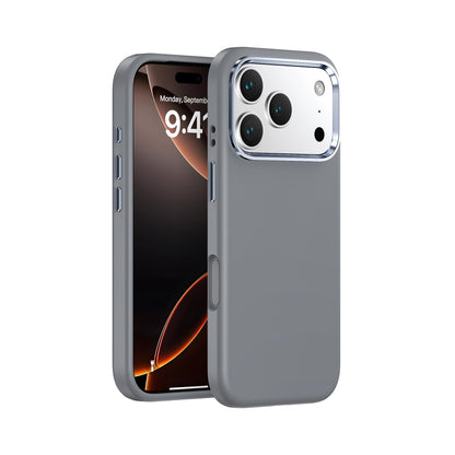 iphone17/17proケース シリコン スマホケース シンプル かわいい 衝撃に強い guestcase チャコールグレー iPhone17