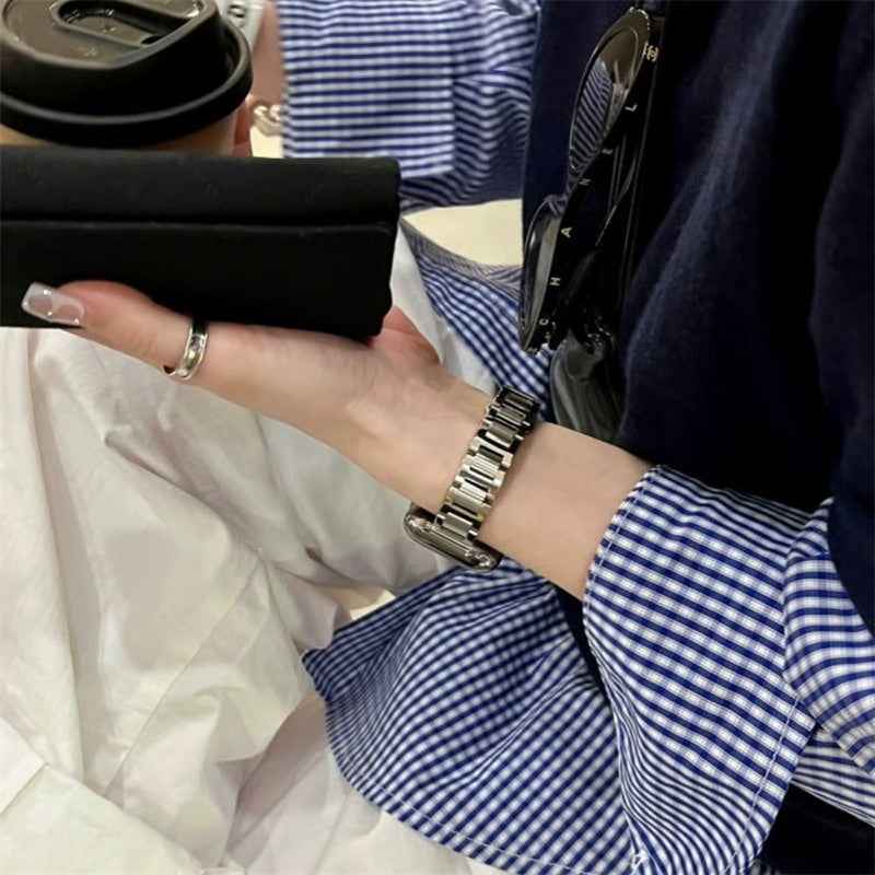 apple watch series 11 バンド ステンレス アップル ウォッチ バンド 女性 人気 guestcase