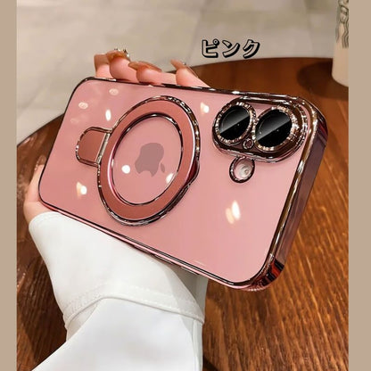 フラット設計スタンドiPhoneクリアケース カメラ保護 iPhoneハードソフトケース かわいい