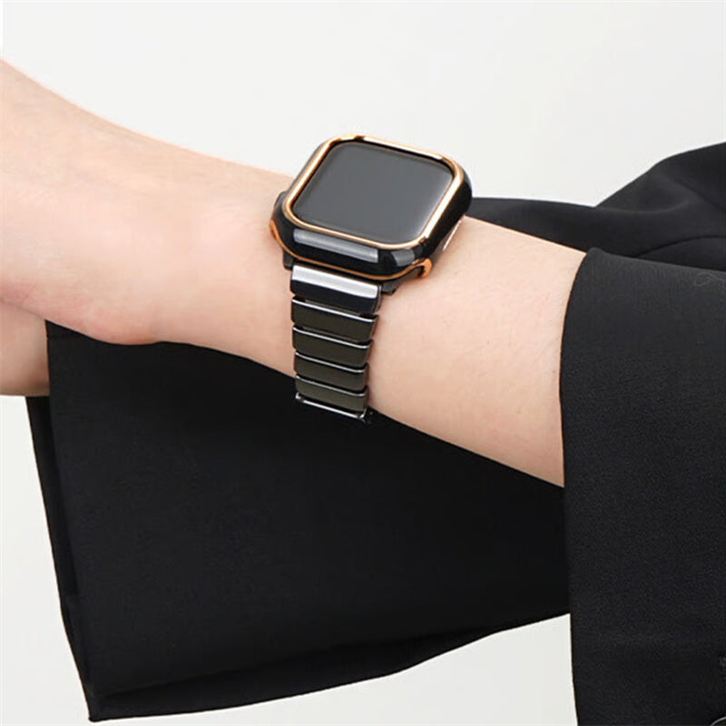 「セラミック製」アップル ウォッチ バンド おすすめ apple watch バンド 高級 guestcase ブラック 38mm