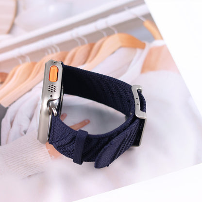 ナイロンアップルウォッチバンド 編み込み apple watch Series11 バンド 男女兼用 guestcase