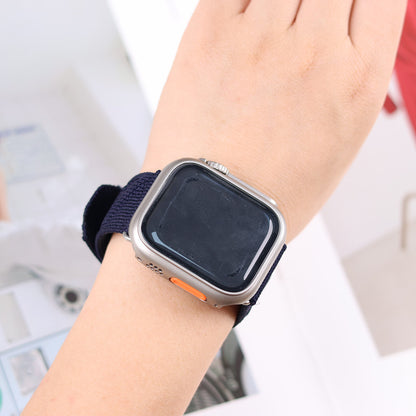 ナイロンアップルウォッチバンド 編み込み apple watch Series11 バンド 男女兼用 guestcase