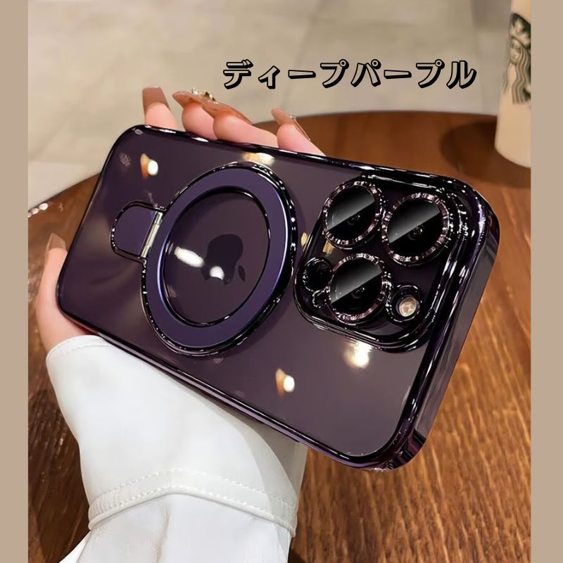フラット設計スタンドiPhoneクリアケース カメラ保護 iPhoneハードソフトケース かわいい