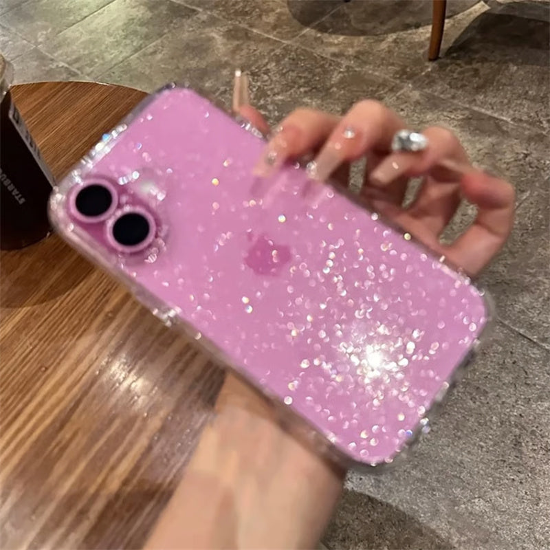 iphone ケース 透明 可愛い iphone17/17pro/16pro ケース キラキラ iphoneケース クリア おしゃれ guestcase