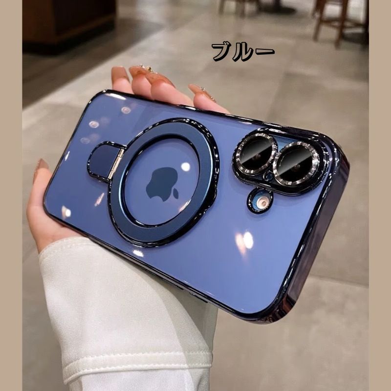フラット設計スタンドiPhoneクリアケース カメラ保護 iPhoneハードソフトケース かわいい