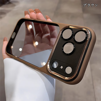 iphone17 クリア ケース iphone17pro ケース カメラ 保護 衝撃 に 強い かわいい guestcase ブラウン iPhone17
