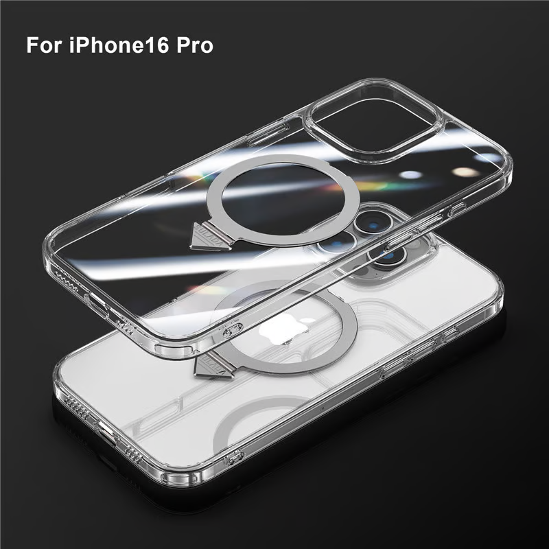 透明度99％向上iPhoneクリアケース フラットスタンドスマホケース 黄ばまないiPhone透明ケース 薄い 我的商店