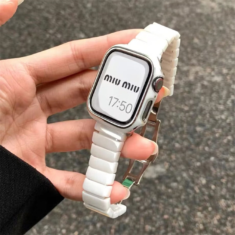 「セラミック製」アップル ウォッチ バンド おすすめ apple watch バンド 高級 guestcase ホワイト 38mm