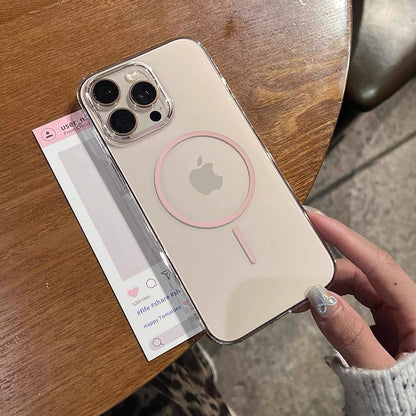 透明 iphone17/17proケース magsafe対応 iphone16/15 クリアケース おしゃれ GUESTCASE