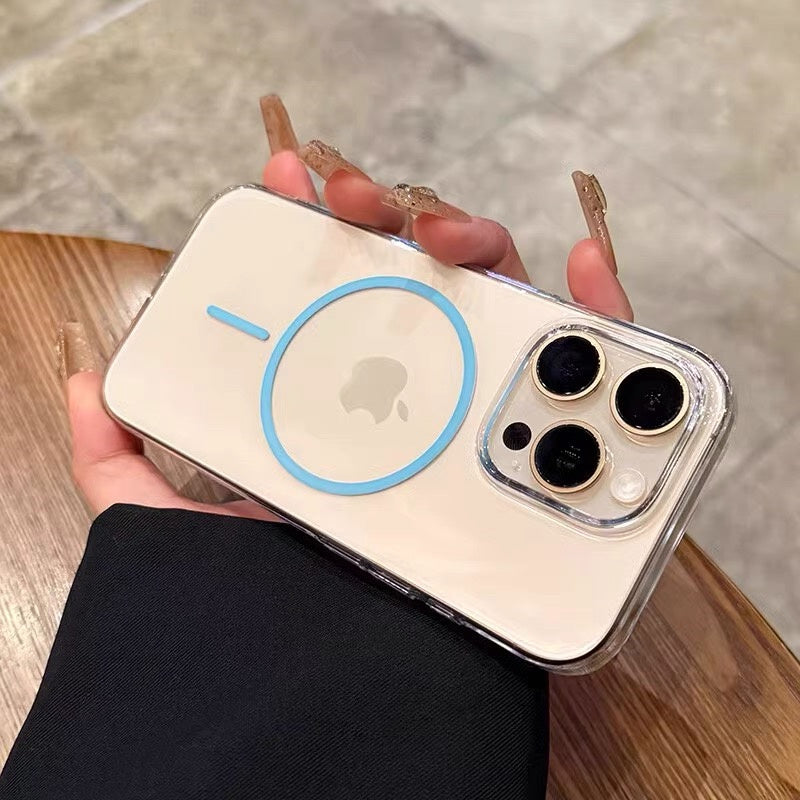 透明 iphone17/17proケース magsafe対応 iphone16/15 クリアケース おしゃれ GUESTCASE