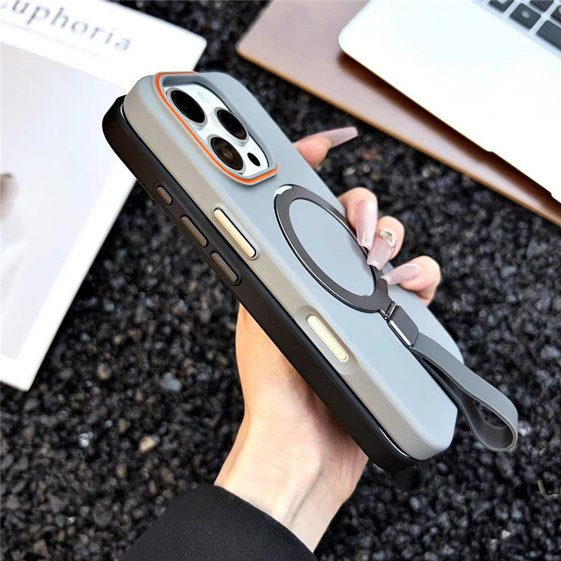 マグスタ iphoneケース ストラップ付き magsageケース ハードケース