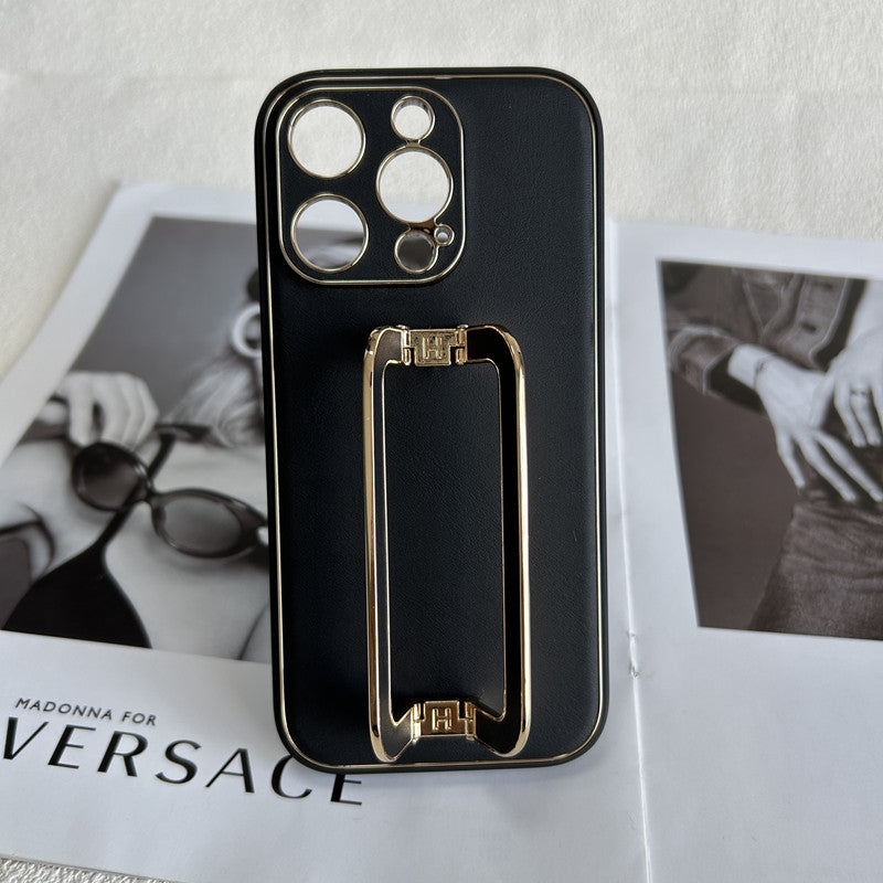 iphone スタンド 付き ケース レザー iphone16/15 ケース シンプル 可愛い GETCASE
