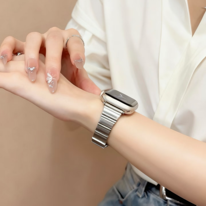 apple watch バンド 韓国 おしゃれ アップル ウォッチ ステンレス バンド 女性
