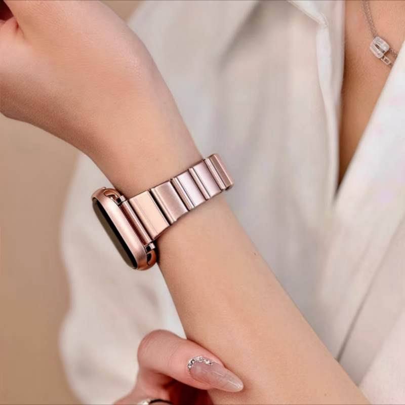 apple watch バンド 韓国 おしゃれ アップル ウォッチ ステンレス バンド 女性