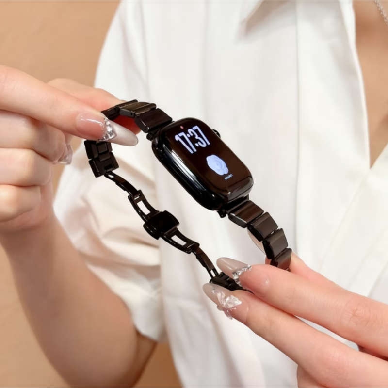 apple watch バンド 韓国 おしゃれ アップル ウォッチ ステンレス バンド 女性