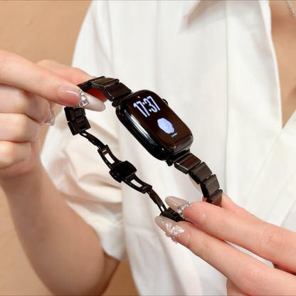 apple watch バンド 韓国 おしゃれ アップル ウォッチ ステンレス バンド 女性