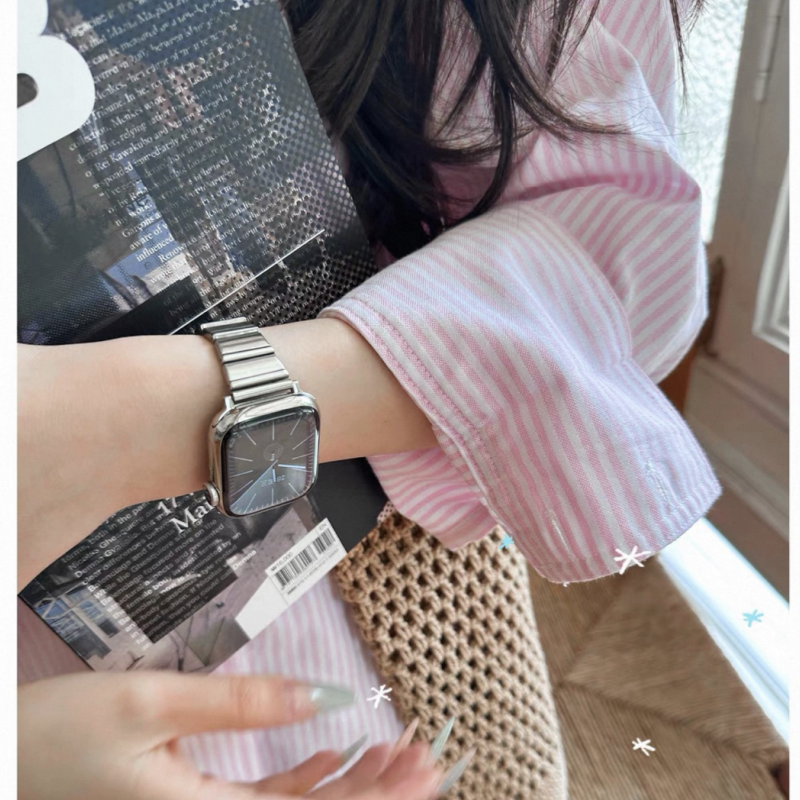 apple watch バンド 韓国 おしゃれ アップル ウォッチ ステンレス バンド 女性