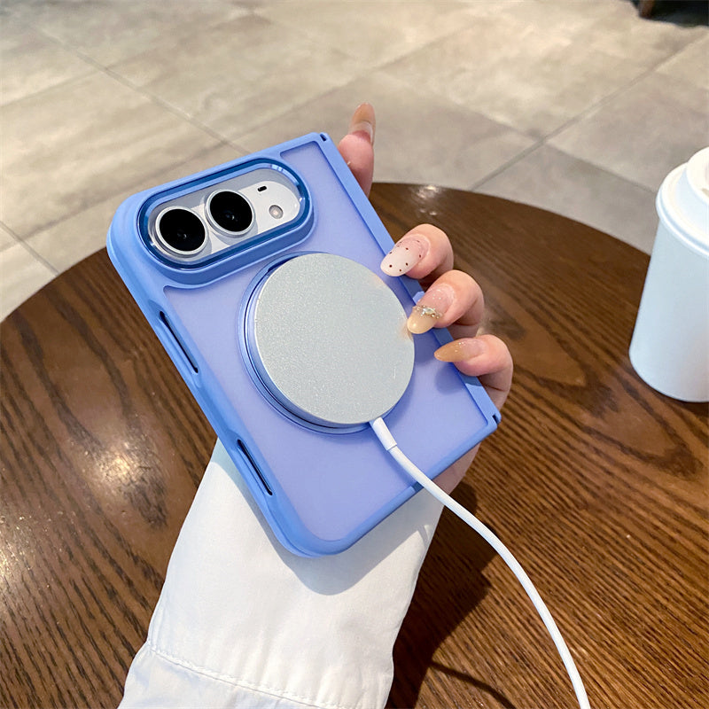 iphone duo ケース ヒンジ 保護 折りたたみiPhone Duo ケース スタンド 付き指紋 付きにくい