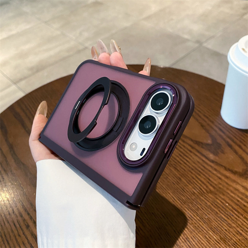 iphone duo ケース ヒンジ 保護 折りたたみiPhone Duo ケース スタンド 付き指紋 付きにくい