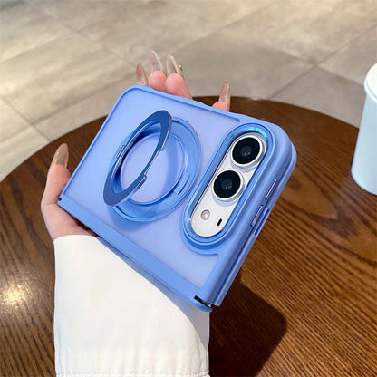 iphone duo ケース ヒンジ 保護 折りたたみiPhone Duo ケース スタンド 付き指紋 付きにくい