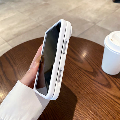 iphone duo ケース ヒンジ 保護 折りたたみiPhone Duo ケース スタンド 付き指紋 付きにくい