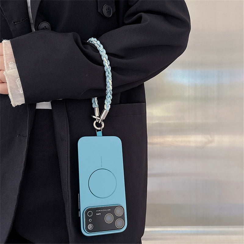 2本ストラップ付き magsafeケース iphone12~17シリーズ対応 ショルダーケース guestcase