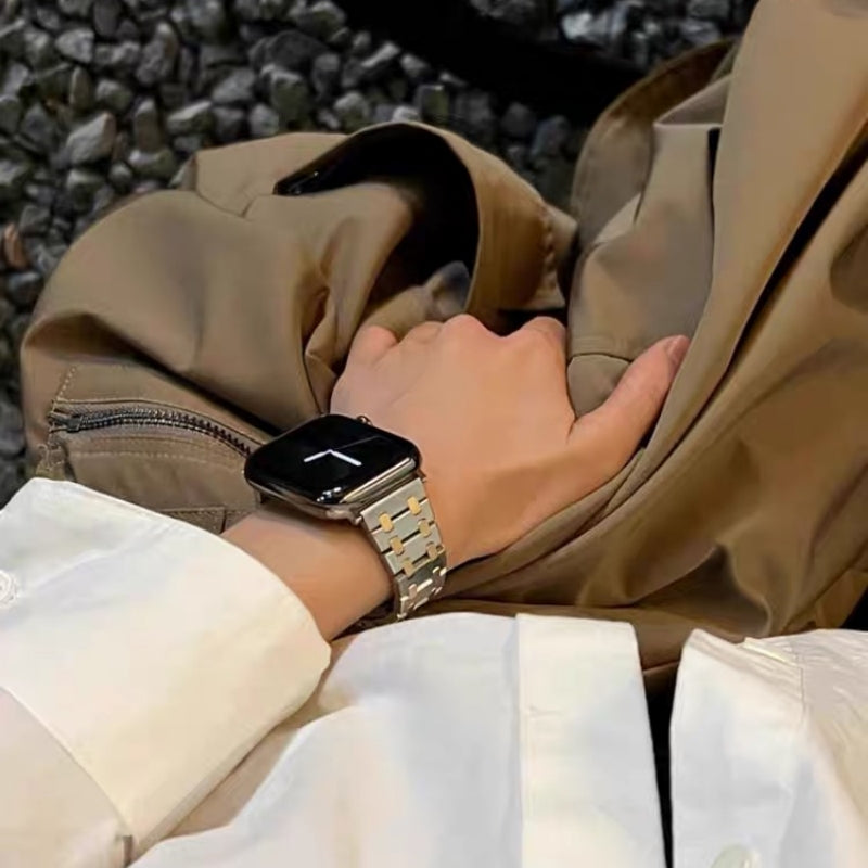 ステンレス アップル ウォッチ ウルトラ バンド 高級 メンズ Apple Watch 10/11 バンド おすすめ guestcase